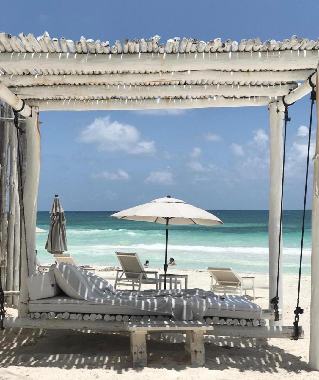 Playa Mambo Eco Cabanas Hotel Tulum Ngoại thất bức ảnh