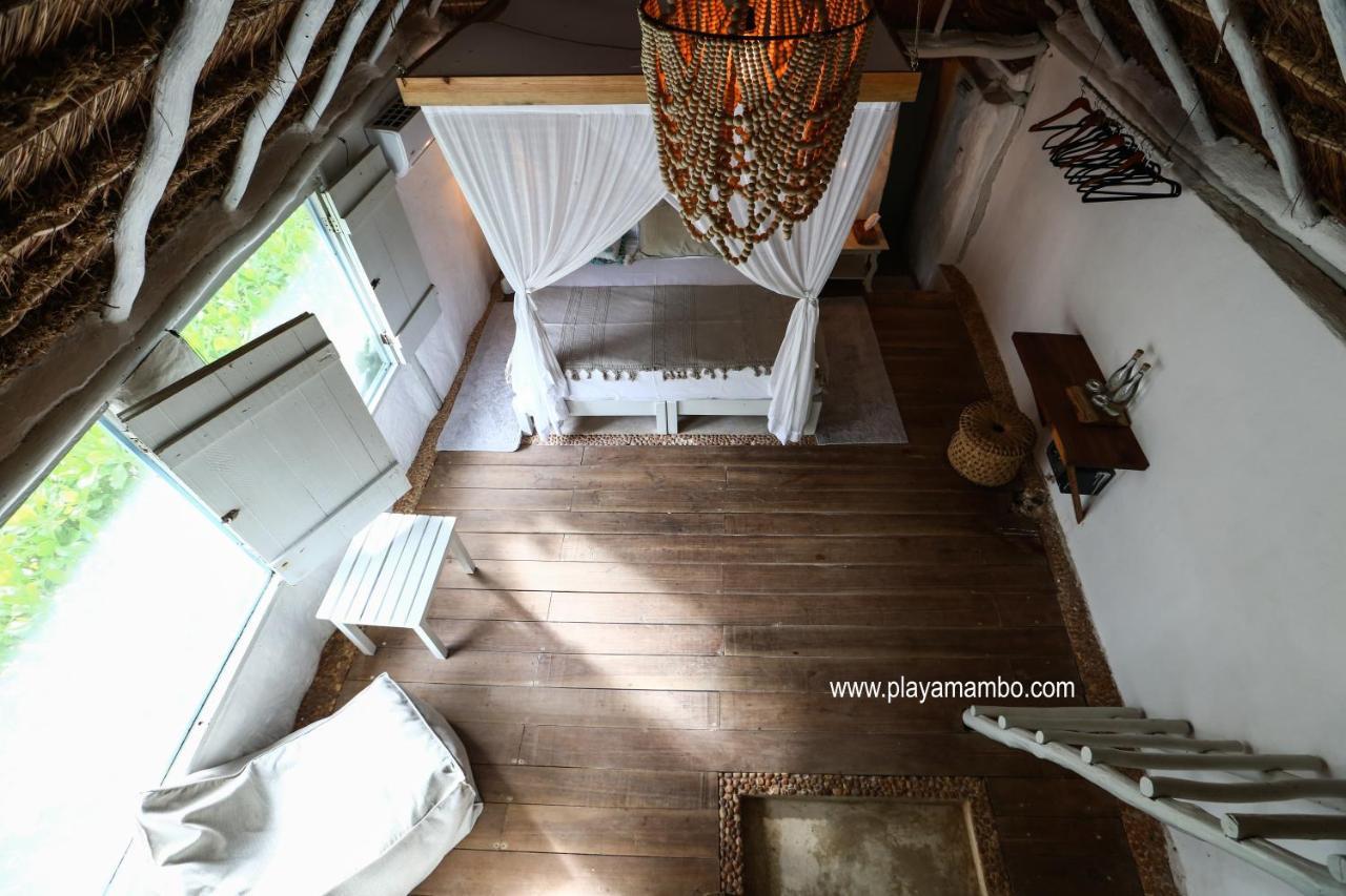 Playa Mambo Eco Cabanas Hotel Tulum Ngoại thất bức ảnh