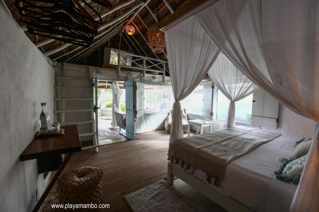 Playa Mambo Eco Cabanas Hotel Tulum Ngoại thất bức ảnh